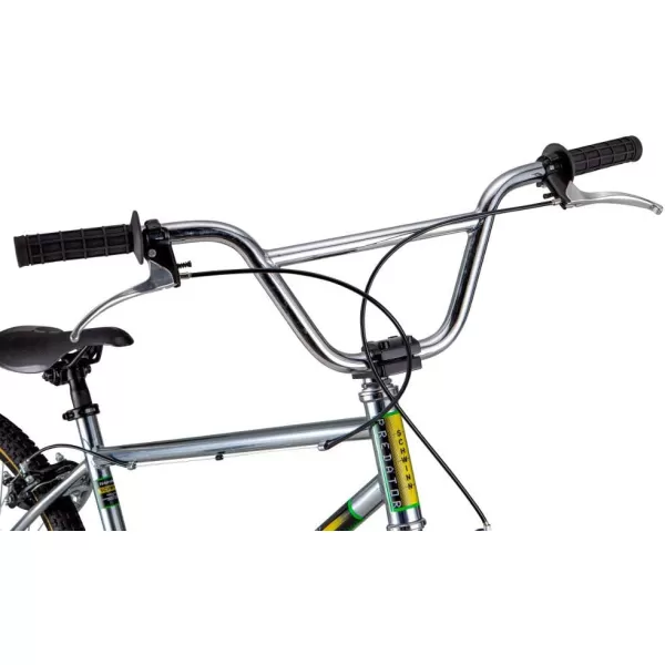 imageSchwinn Sting Pro and Predator Team BMX Bike for KidsYouth Retro Design SingleSpeed HiTen Steel Frame 20 or 24Inch Wheels Multiple ColorsPredator Team BMX Bike