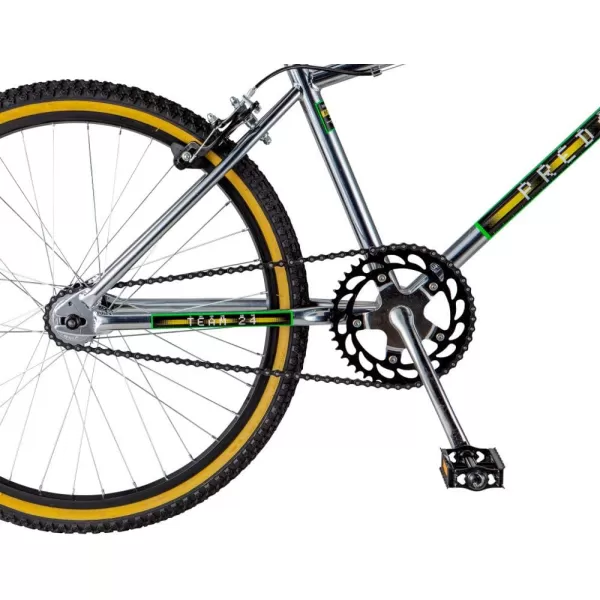 imageSchwinn Sting Pro and Predator Team BMX Bike for KidsYouth Retro Design SingleSpeed HiTen Steel Frame 20 or 24Inch Wheels Multiple ColorsPredator Team BMX Bike