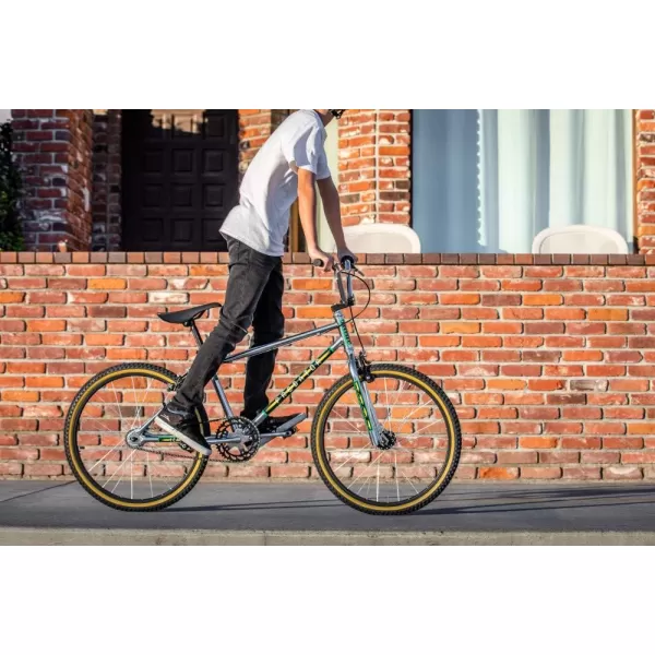 imageSchwinn Sting Pro and Predator Team BMX Bike for KidsYouth Retro Design SingleSpeed HiTen Steel Frame 20 or 24Inch Wheels Multiple ColorsPredator Team BMX Bike