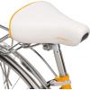 imageSchwinn Wayfarer Hybrid Bike 700c Mens and Womens Bike 7Speed Hybrid Bicycle Retro Steel Frame Front and Rear Linear Pull Brakes Fenders Cargo Space Adult BicycleYellow