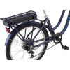 imageSchwinn Mendocino Electric Cruiser Bike for Adults 20 MPH Commuting eBike Ride Up to 45 Miles on Single Charge 26Inch Wheels 6Speed Pedal Assist Throttle Option Aluminum FrameMatte Blue