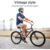 imageSchwinn Beach Cruiser Bicycle 26 Inch Bike Cruiser Bike for Women and Men Adult Bicycle  Linear Pull Brakes Comfortable Padded Seat Upright Riding PositionBlack