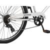 imageSchwinn Beach Cruiser Bicycle 26 Inch Bike Cruiser Bike for Women and Men Adult Bicycle  Linear Pull Brakes Comfortable Padded Seat Upright Riding PositionSilver