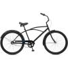 imageSchwinn Beach Cruiser Bicycle 26 Inch Bike Cruiser Bike for Women and Men Adult Bicycle  Linear Pull Brakes Comfortable Padded Seat Upright Riding PositionBlack