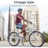 imageSchwinn Beach Cruiser Bicycle 26 Inch Bike Cruiser Bike for Women and Men Adult Bicycle  Linear Pull Brakes Comfortable Padded Seat Upright Riding PositionGrey