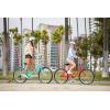 imageSchwinn Beach Cruiser Bicycle 26 Inch Bike Cruiser Bike for Women and Men Adult Bicycle  Linear Pull Brakes Comfortable Padded Seat Upright Riding PositionRed