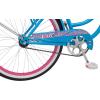 imageSchwinn Destiny or Baywood Cruiser Bikes 2426 Inch Bike for Kids and Adults Navy Blue Bright Blue Sea Foam or Purple Single Speed with Basket or Rear Cargo Rack for Girls Boys and AdultsBright Blue