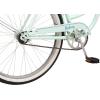 imageSchwinn Destiny or Baywood Cruiser Bikes 2426 Inch Bike for Kids and Adults Navy Blue Bright Blue Sea Foam or Purple Single Speed with Basket or Rear Cargo Rack for Girls Boys and AdultsSea Foam