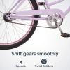 imageSchwinn Mikko Adult Beach Cruiser BikePurple