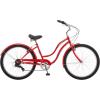 imageSchwinn Mikko Adult Beach Cruiser BikeRed