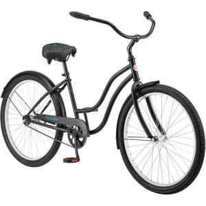 imageSchwinn Mikko Adult Beach Cruiser BikeBlack