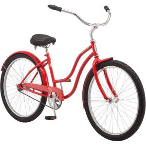 imageSchwinn Mikko Adult Beach Cruiser BikeRed