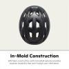 imageSchwinn Chroma ERT Kids Bike Helmet For Boys and Girls Ages 3 to 5 Small Can Fit Head Circumference 4854 cm With 10 Vents RemoveableWashable Padding and Adjustable Locking StrapBlack