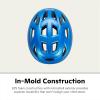 imageSchwinn Chroma ERT Kids Bike Helmet For Boys and Girls Ages 3 to 5 Small Can Fit Head Circumference 4854 cm With 10 Vents RemoveableWashable Padding and Adjustable Locking StrapElectric Blue