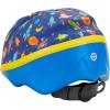 imageSchwinn Classic Toddler and Baby Bike Helmet for Boys and Girls Dial Fit Adjustment and Full Range Padding Extended Lower ShellBlue Space Design