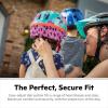 imageSchwinn Classic Toddler and Baby Bike Helmet for Boys and Girls Dial Fit Adjustment and Full Range Padding Extended Lower ShellCarnival