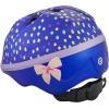 imageSchwinn Classic Toddler and Baby Bike Helmet for Boys and Girls Dial Fit Adjustment and Full Range Padding Extended Lower ShellPurple Polkadots