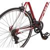 imageSchwinn Fastback Adult Performance Road Bike Beginner to Intermediate Bicycle Riders Aluminum Frame 700c Wheels 1418 Speed DrivetrainRed