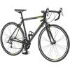imageSchwinn Phocus 16 Disc Road Bike 700c Bike for Men and Women 16Speed Road Bicycle Lightweight Aluminum Frame Alloy Carbon Fork Disc Brakes Aerodynamic Riding Position Bikes for AdultsBlack
