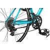 imageSchwinn Phocus 16 Disc Road Bike 700c Bike for Men and Women 16Speed Road Bicycle Lightweight Aluminum Frame Alloy Carbon Fork Disc Brakes Aerodynamic Riding Position Bikes for AdultsTeal