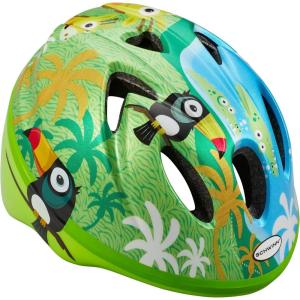 imageSchwinn Classic Toddler and Baby Bike Helmet for Boys and Girls Dial Fit Adjustment and Full Range Padding Extended Lower ShellJungle