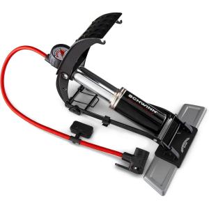 imageSchwinn Foot Operated Bike PumpBlack  Air Base Plus