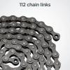 imageSchwinn Bike Chain 12quot X 18quot Basic Chain 112 Total Links for NonDerailleur Bikes BMX Fixies Cruisers Track and Single Speed Bikes12 inch x 18 inch