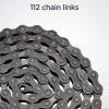 imageSchwinn Bike Chain 12quot X 18quot Basic Chain 112 Total Links for NonDerailleur Bikes BMX Fixies Cruisers Track and Single Speed Bikes12 inch x 332 inch