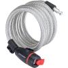 imageSchwinn Bike Key Cable Lock in Braided Steel Cable 5 feet x 8mm Anti Theft Bike Lock Security Level 1Security Level 3Key Lock