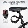 imageSchwinn Combination Bike Lock in Twisted Steel Cable 5 feet x 8 mm Anti Theft Bicycle Lock Black Security Level 1Security Level 1