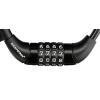 imageSchwinn Combination Bike Lock in Twisted Steel Cable 5 feet x 8 mm Anti Theft Bicycle Lock Black Security Level 1Security Level 1