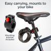 imageSchwinn Combination Bike Lock in Twisted Steel Cable 5 feet x 8 mm Anti Theft Bicycle Lock Black Security Level 1Security Level 2