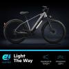 imageSchwinn Coston Hybrid Electric Bike for Adults 20MPH Commuting eBike Ride Up to 3545 Miles on a Single Charge 275Inch Wheels 7Speed StepThru or Step Over Aluminum Frame Removable BatteryGloss Charcoal