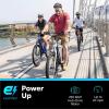 imageSchwinn Coston Hybrid Electric Bike for Adults 20MPH Commuting eBike Ride Up to 3545 Miles on a Single Charge 275Inch Wheels 7Speed StepThru or Step Over Aluminum Frame Removable BatteryGloss White