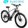 imageSchwinn Coston Hybrid Electric Bike for Adults 20MPH Commuting eBike Ride Up to 3545 Miles on a Single Charge 275Inch Wheels 7Speed StepThru or Step Over Aluminum Frame Removable BatteryGloss Charcoal
