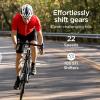 imageSchwinn Fastback Road Bike Performance Road Bike for Advanced to Expert Riders 22Speed Drivetrain with 700c Wheels Aluminum or Carbon Fiber Frame OptionsBlack