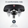imageSchwinn Schwinn Comfort Bike SaddleCruiserQuilted Black