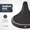 imageSchwinn Schwinn Comfort Bike SaddleCruiserQuilted Black