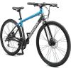 imageSchwinn Volare 1300 Road Bike 700c Mens and Womens Bike 14Speed Drop Bar Road Bicycle Aluminum Frame Sport Tires Fitness Seat Alloy Caliper Brakes Adult BicycleTealGrey