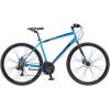 imageSchwinn Volare 1300 Road Bike 700c Mens and Womens Bike 14Speed Drop Bar Road Bicycle Aluminum Frame Sport Tires Fitness Seat Alloy Caliper Brakes Adult BicycleMatte Blue