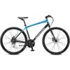 imageSchwinn Volare 1300 Road Bike 700c Mens and Womens Bike 14Speed Drop Bar Road Bicycle Aluminum Frame Sport Tires Fitness Seat Alloy Caliper Brakes Adult BicycleBlueBlack