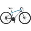 imageSchwinn Volare 1300 Road Bike 700c Mens and Womens Bike 14Speed Drop Bar Road Bicycle Aluminum Frame Sport Tires Fitness Seat Alloy Caliper Brakes Adult BicycleTealGrey