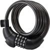 imageSchwinn Combination Bike Lock in Twisted Steel Cable 5 feet x 8 mm Anti Theft Bicycle Lock Black Security Level 1Security Level 2