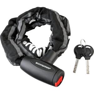 imageSchwinn Bike Key Cable Lock in Braided Steel Cable 5 feet x 8mm Anti Theft Bike Lock Security Level 1Security Level 4Key Lock