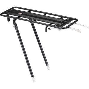 imageSchwinn Rear Bike Rack Can Hold Up to 26 lbs Lightweight Compact and Durable Construction Fits Most Adult Bicycle Frames Cargo Options for Backpack Baskets ampamp More Bicycle Rack for Back of BikeOne Size