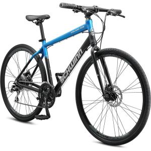 imageSchwinn Volare 1300 Road Bike 700c Mens and Womens Bike 14Speed Drop Bar Road Bicycle Aluminum Frame Sport Tires Fitness Seat Alloy Caliper Brakes Adult BicycleBlueBlack