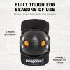 imageMongoose Kids BMX Pad Set Ages 814 Knee and Elbow Pads with Gel Inserts Adjustable Straps MultiSport Protection for Biking Skating Scooting and More Elbow and Knee Pads for KidsBlackOrange