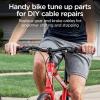 imageSchwinn Bike Brake And Derailleur Cable Repair Set Bicycle Tune Up Bike Accessories Black
