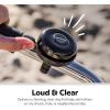 imageSchwinn Classic Black Bike Bell Bicycle Accessories Kids and Adult Bikes Easy Installation Loud Ringing SoundOne Size