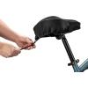 imageSchwinn Sport Memory Foam Dual Strap Bike Seat Cover Saddle Cover for Extra Comfort Soft WeatherResistant Memory Foam Dual Straps Attach Quickly to Most Standard Size Adult Bike SeatsBlackSport Gel